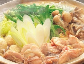 Tachikawa Kushiage En - 冬限定！！鶏のの白湯鍋(バイタン鍋)