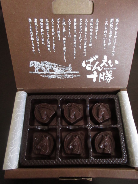 3箱 ばんえい競馬 十勝 北海道 馬蹄 チョコレート お菓子の通販