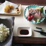 海さくら - ２月８日の日替り定食。