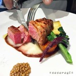 オステリア ヴィヴァーチェ コン エ デパドヴァ - フランス産ＢＢＣポークのロースト