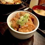 麺屋 れもん - ＊ミニ唐揚げ丼（¥360）