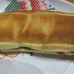 サンライズベーカリー - 家で焼き直して黒くなったパニーニ