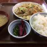 割烹 こすぎ - 肉野菜炒め定食