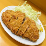 とんかつ山家 - ロースかつ定食（大）（９５０円）２０１９年２月