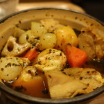 トゥルー スープ - グリルチキンと冬野菜のスープカレー（野菜増量）の中身
