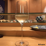 小判寿司 - ワイングラスで小布施ワイナリーのSogga pere et fils