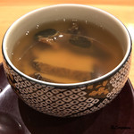 小判寿司 - 鮑の鼈甲餡掛け