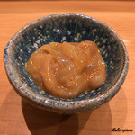 小判寿司 - 烏賊の塩辛