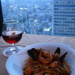 パノラマスカイレストラン アサヒ - ペスカトーレ　1000円程(2011/05月)