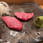 小判寿司 - カマトロとトロ