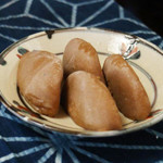 比良山荘 - 栃餅（トチノキの実入り）