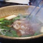 比良山荘 - まずは、クマだけで。あとは、色々な野菜とあわせて。