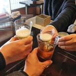 比良山荘 - かんぱい