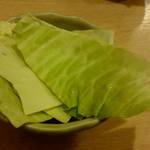 なな治 - 串揚げキャベツ