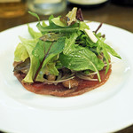 ICARO miyamoto - 長野産　ジャージー牛のモモ肉マリネ　南チロル風