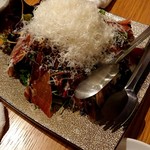 Kicchin Sugi No Ko - ハモン・セラーノとマンチェゴチーズのサラダ