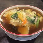 らぁめん 龍江 - 「タン麺（醤油味）」700円「大盛」100円（税込）