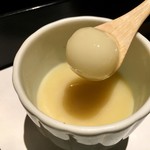 Yuukizen Sakura - 白味噌仕立てのスープから ♪