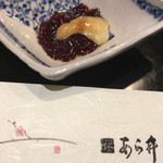 味あら井 - 絹貝と海松も酢