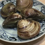 味あら井 - 食材（地物ハマグリ）