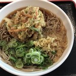 生そば 丼ぶり あずみ野 - かき揚げ蕎麦（¥610）
