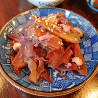 あそび割烹 さん葉か - 栃木県武藤農園の無農薬人参と五島列島白身魚の胡麻煎り煮