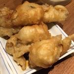 揚鶏屋　伊予 - カキの天ぷら