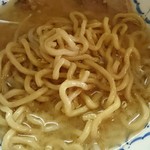 らーめん浜八道 - 歯ごたえのある極太麺