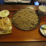 ふくや - ”田舎蕎麦（大盛り）、かき揚げ”