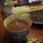 ふくや - 葱を入れて風味づけ