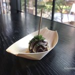 ラ・ボンヌターブル - 小菓子のたこ焼き風フォンダンショコラ