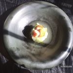 ラ・ボンヌターブル - 前菜を真上から撮影。