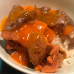 はらまさ - トリュフTKGご飯　雲丹