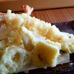 板蕎麦 香り家 - 天ぷら