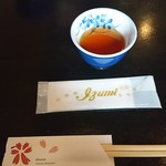 薩摩 茶美豚 とんかつ 花 - お茶。