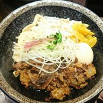 河内の中華そば 醤 - 今週の限定「ホタテ油そば」