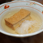 田のじ - 料理写真:厚揚げ と しらたき