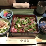 Kaiseki Sutekihausu Yamato - テキ重定食 @1100  珈琲付きます