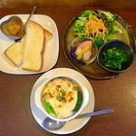 ジャム cafe 可鈴 - お料理が出揃いました。