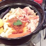 丸亀製麺 - トマト牛すき焼きうどん