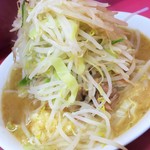 ラーメン二郎 - 小ラーメン＋ヤサイマシニンニクマシマシ