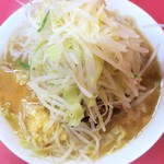 ラーメン二郎 - 小ラーメン＋ヤサイマシニンニクマシマシ