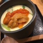 回転すし 活一鮮 - 茶碗蒸し