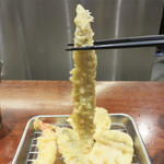 博多天ぷら たかお - コレはなんだろう？と思ったら、ごぼ天でした。