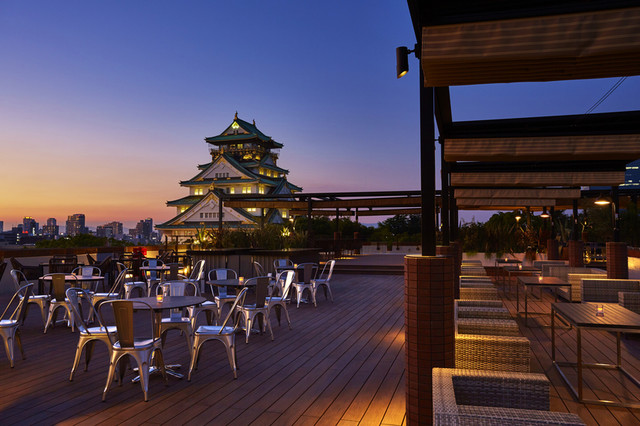 Blue Birds Roof Top Terrace 大阪ビジネスパーク ビアガーデン ネット予約可 食べログ