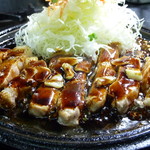 Specially selected domestic pork special tonteki (single item with cabbage)