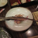 吟吟 - 富山幻魚の一夜干し、寒鰤焼き