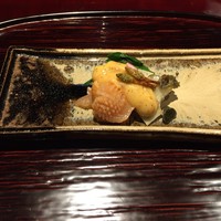 奈良 而今 - 赤貝と蒸鮑