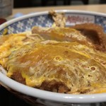 味奈登庵 - #食べログ的に撮るとこうなる。
      とんかつ屋さんのかつ丼もイイけど、蕎麦屋さんのかつ丼もイイよねえ。
