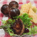 ビストロ アオキ - フォアグラ側から写しました